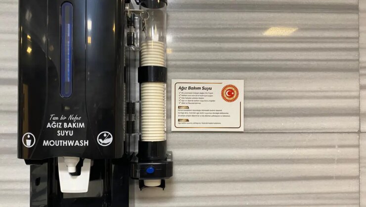 TBMM’nin yeni döneminde milletvekillerine ağız bakımı için makine