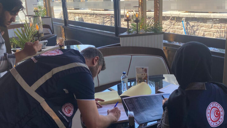 Ticaret Bakanlığı kafe ve lokantalarda fahiş fiyatlı su satışlarını denetledi