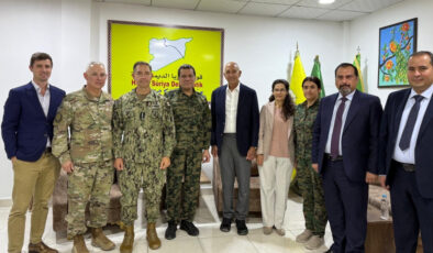 Tom Barrack, Mazlum Abdi ile görüştü