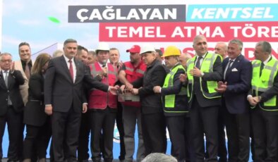 Trabzon’da Çağlayan Kentsel Dönüşüm Projesi’nin temeli törenle atıldı