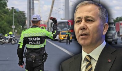 Trafikte yeni dönem… Bakan Yerlikaya resmen açıkladı: O kişilerin ehliyetine 30 gün el konulacak!