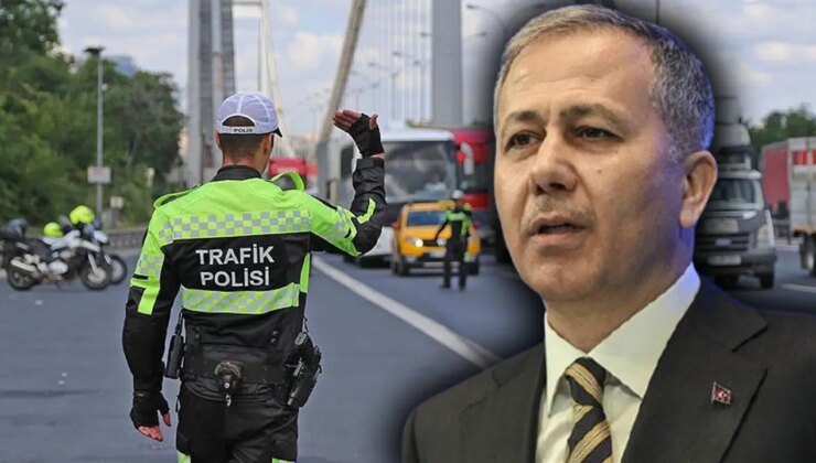 Trafikte yeni dönem… Bakan Yerlikaya resmen açıkladı: O kişilerin ehliyetine 30 gün el konulacak!