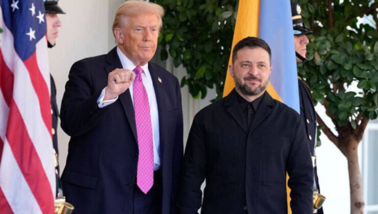 Trump ve Zelenski Beyaz Saray’da bir araya geldi