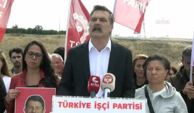 Türkiye İşçi Partisi, Silivri’de… Erkan Baş: ‘TBMM, Tayyip Erdoğan’ın şov mekanı değildir’
