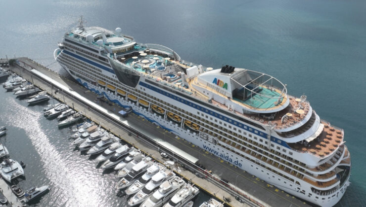 Türkiye’de gelen kruvaziyer yolcu sayısı 12 yılın zirvesinde