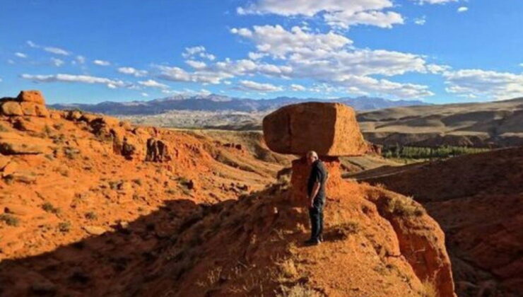 Türkiye’nin Arizona’sı Kars’ta! Kızıl kayalar görenleri büyülüyor