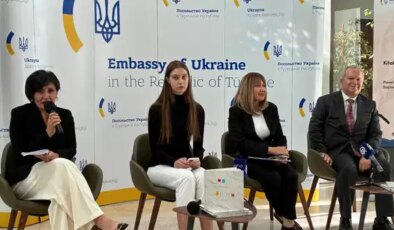 Ukrayna Büyükelçiliği’nde kitap tanıtımı yapıldı: Savaş, çocukların gözünden anlatıldı