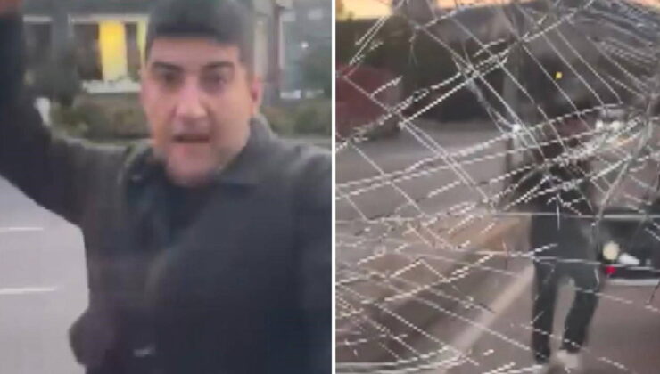 Ümraniye’de trafik tartışmasında aracın camını yumruklayıp kırdı