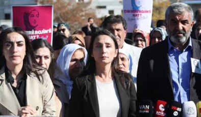 Van’da Rojin Kabaiş için adalet çağrısı… Tülay Hatimoğulları: ‘Kamuoyunu intihar adı altında yanıltmaya kalkmalarına müsaade etmeyeceğiz’
