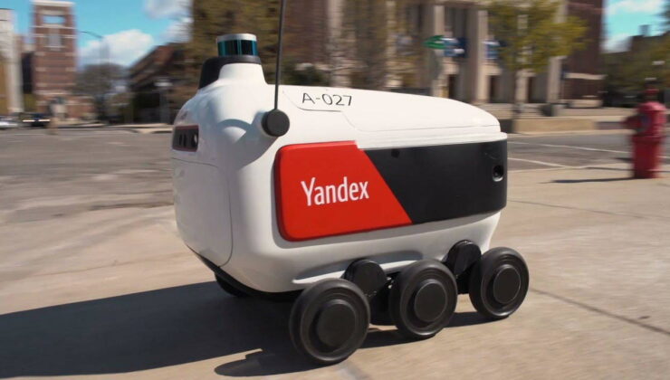 Yandex, Rusya’da 20 bin robot kuryeyi devreye alacak