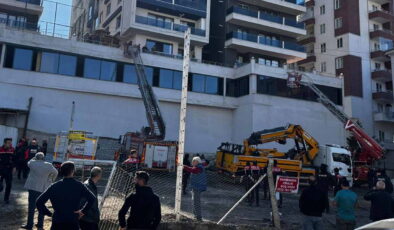 7 katlı binanın otoparkında yangın; 29 kişi dumandan etkilendi