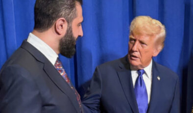 ABD Başkanı Trump ile Suriye Cumhurbaşkanı Şara bir araya geldi