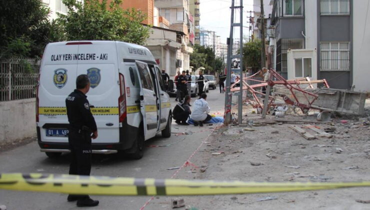 Adana’da iş cinayeti: Demir iskelenin zemine çakılması sonucu 1 işçi yaşamını yitirdi