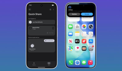 Android’in Quick Share özelliğine AirDrop desteği geldi