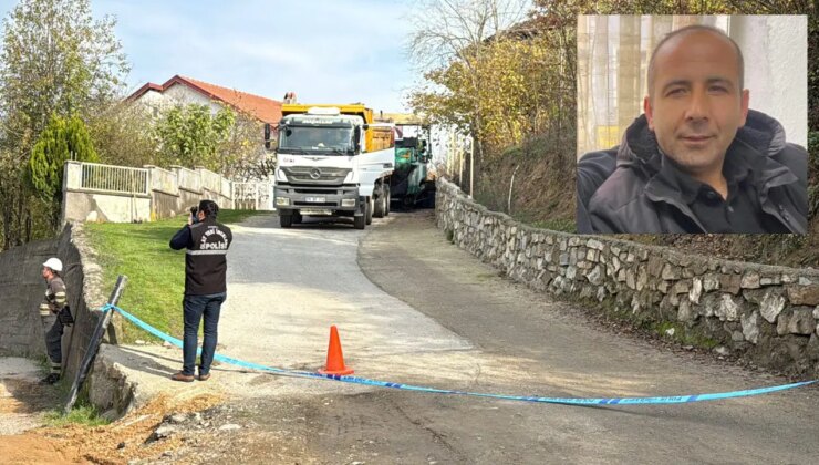Asfalt çalışması sırasında acı ölüm… Kamyonun damperi elektrik telleriyle temas etti: 1 ölü, 1 yaralı