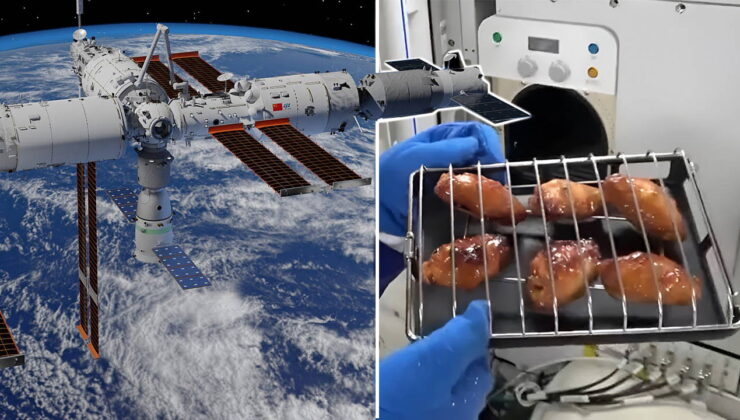 Astronotlar tarihte ilk kez uzayda ızgara yaptılar!