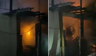 Aydın’da bağ evinde patlama ve yangın!