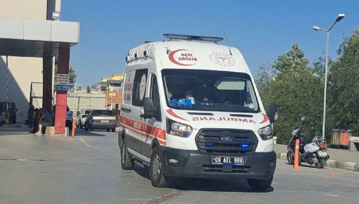 Aydın’da konut inşaatında iş makinası devrildi: Yaralılar var!