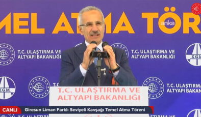 Bakan Uraloğlu’nun ‘yerel seçim öncesi’ temelini attığı projede 20 aydır çalışma yapılmadı