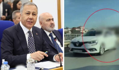 Bakan Yerlikaya ‘Gereği yapıldı’ sözleriyle duyurdu: İstanbul’da aracıyla, bir başka sürücünün önünü kesen kişi yakalandı