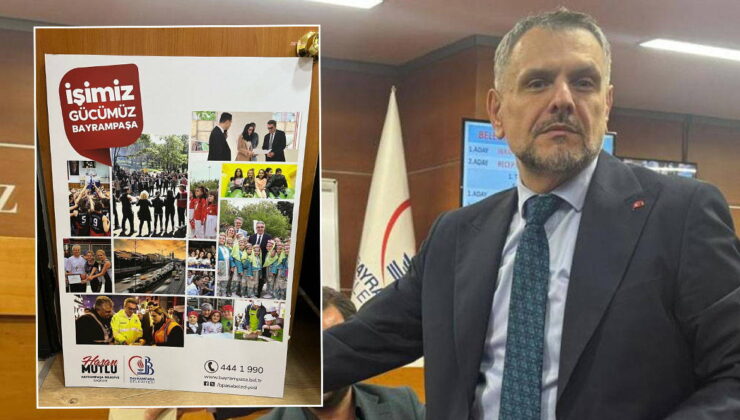 Bayrampaşa’da halkın oyları ile seçilen Hasan Mutlu’nun görselleri belediye binasından kaldırıldı