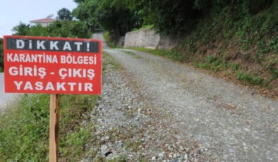 Bolu’da 18 köy ve 4 mahalle karantinaya alındı