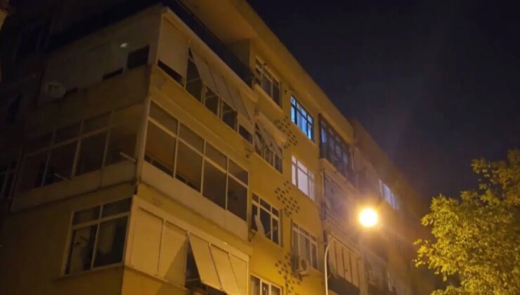Bu kez adres İstanbul! Kolonlarında çatlaklar oluşan 4 katlı bina tahliye edildi