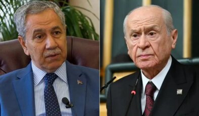 Bülent Arınç’tan Bahçeli’ye eleştiriler: Demirtaş ve Kavala’yı ziyaret edeceğini duyurdu