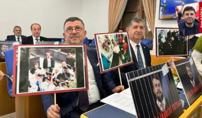 Bütçede ‘Can Atalay’ protestosu