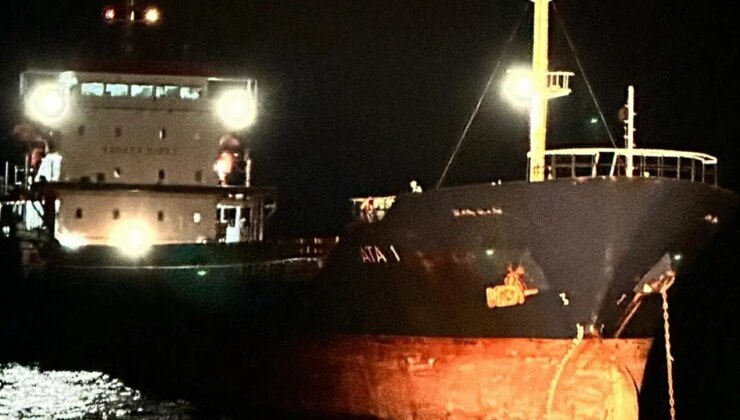 Çanakkale Boğazı’nda gemi arızası!