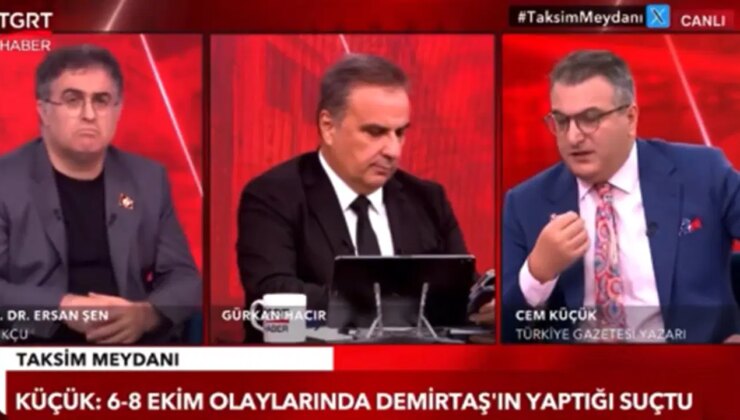 Cem Küçük’ten dikkat çeken ‘Demirtaş’ çıkışı: ‘Çözüm sürecinde bir aşama kaydedilsin diye bırakılmasını yanlış buluyorum’