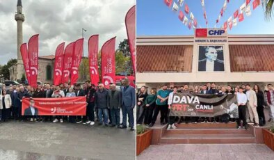 CHP Gençlik Kolları’ndan 81 ilde eş zamanlı basın açıklaması: ‘Çiğ yemedik ki karnımız ağrısın, 86 milyon gerçeği izlesin’