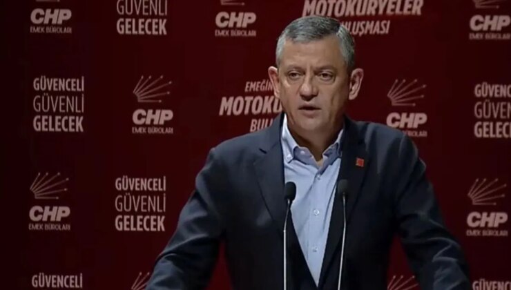 CHP Genel Başkanı Özgür Özel motokuryeler buluşmasında konuştu: ‘Problemlerin görünmez olmaması ve gölgelenmemesi sağlanacak’