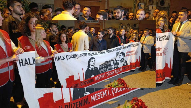 CHP’den Kadıköy’de MESEM protestosu: ‘Çocuk işçi ölümleri de tesadüf değil!’