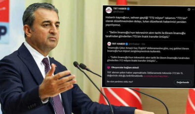 CHP’li Bulut verilerle paylaştı: ‘TRT Haber’de linç kampanyası’