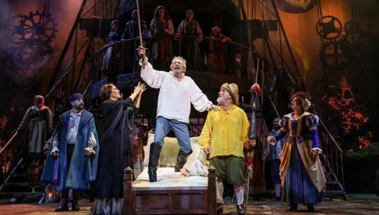 Don Kişot müzikali AKM sahnesinde