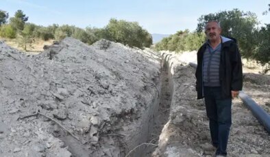 DSİ, emekli öğretmenin bahçesine 100 metrelik kanal açtı: ‘Bu eşkıyalık, başka bir şey değil!’