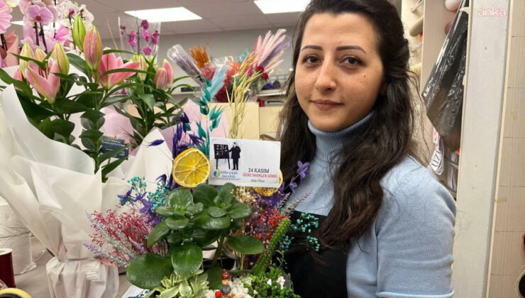 Edirne’de atanamayan öğretmen meslektaşları için ‘Öğretmenler Günü’ buketleri hazırlıyor