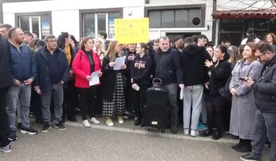 Edirne’de okullarına yıkım kararı verilen öğrencilerden eylem: ‘Okulumuz Edirne’nin en iyi ve en köklü okullarından biri’