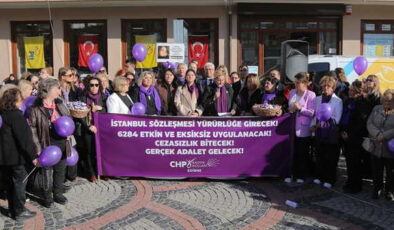 Edirne’de sokağa çıktılar: ‘Kadınlar sadece öldürülmüyor; yok sayılıyor, yalnız bırakılıyor’