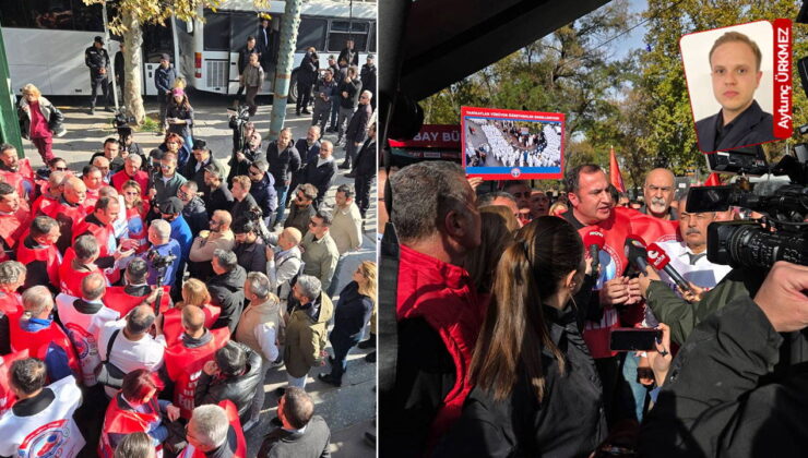 Eğitim-İş’in eylemine izin verilmedi: Eğitim taleplerine barikatla engel!