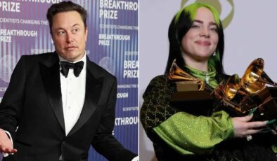 Elon Musk’tan Billie Eilish’e sert yanıt: ‘Zekası pek parlak sayılmaz’
