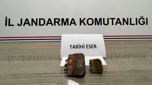 Gaziantep’te operasyon: Sahte tarihi eser dolandırıcısı 2 şahıs yakalandı!