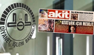 Gerici Yeni Akit, Atatürk için dua okutulmasından rahatsız oldu: Diyanet’i hedef aldı