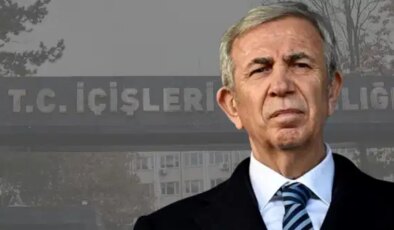 İçişleri’nden Ankara Büyükşehir Belediye Başkanı Mansur Yavaş’a soruşturma izni
