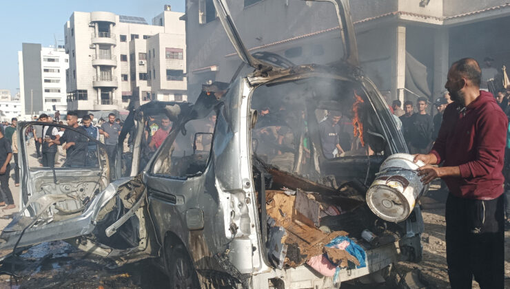 İsrail’in Gazze’ye düzenlediği hava saldırısında 5 kişi hayatını kaybetti