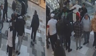 İstanbul’da AVM’de ünlü futbolcuya saldırı: Silah çekip, şemsiye fırlattı!