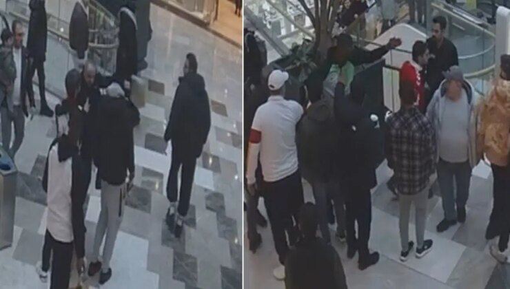 İstanbul’da AVM’de ünlü futbolcuya saldırı: Silah çekip, şemsiye fırlattı!