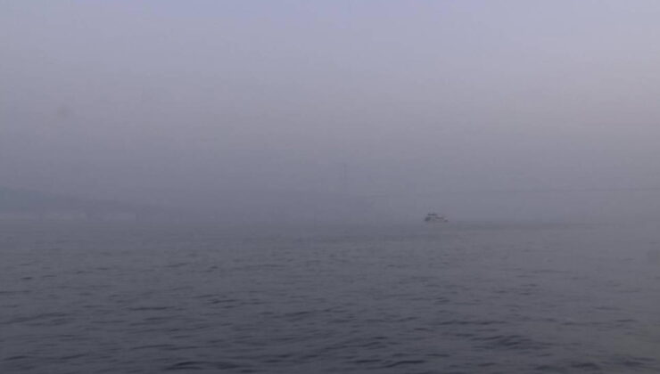 İstanbullular güne yoğun sisle uyandı