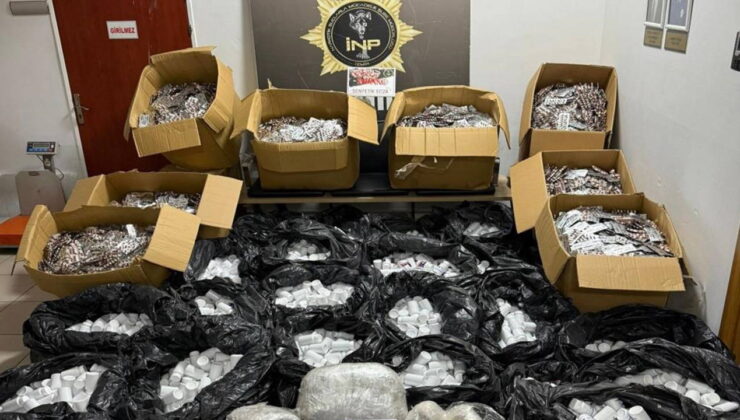 İzmir’de 974 adet uyuşturucu hap ele geçirildi